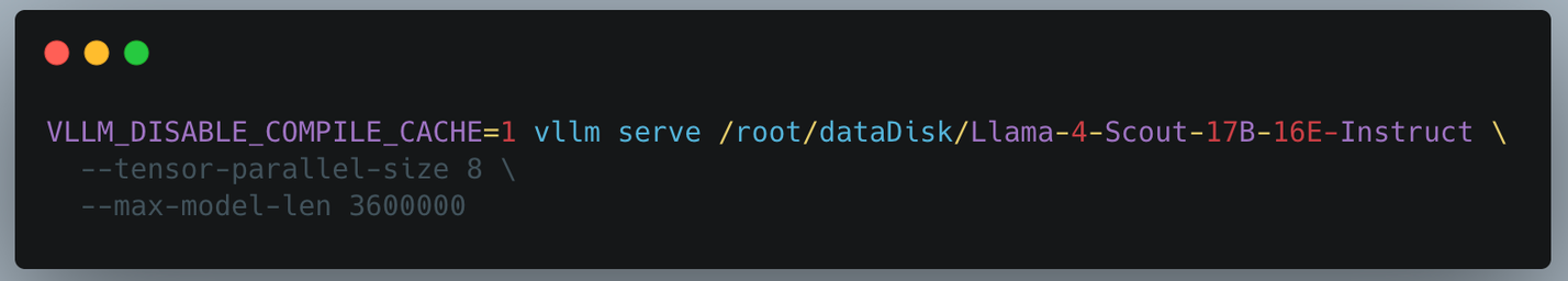 Running inference with vLLM inside the GPU instance